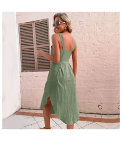 Fashion Sling Irregular Dress Solid Color Slim Wholesale Dresses SDN561349 -Dress Sales Store o1cn01nilttk1detncvycho 2205558583704 0 cib